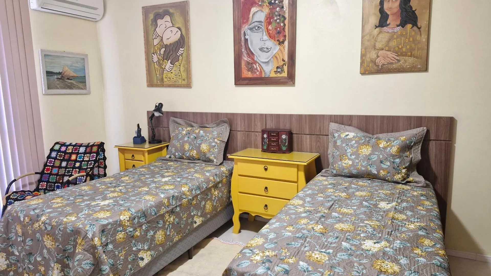 Peace, Space And Art In Floripa'S Downtownwith 3 Badroons Florianópolis 브라질